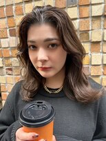 全席個室美容室 Zina津田沼 髪質改善/縮毛矯正【ジーナ】&nbsp;髪質改善 ダークグレージュカラーミディボブ 美髪【Zina津田沼】