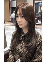 リオリス ヘア サロン(Rioris hair salon) レイヤー/艶髪ロング/ダークブラウン
