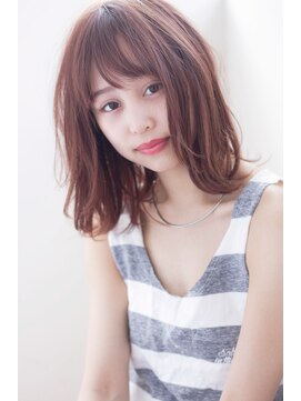 マリアバイアフロート(Maria by AFLOAT) ヴェールウェーブ大人ミディグレージュブルージュピンクアッシュ