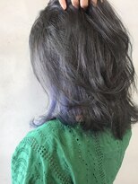 ビュートヘアー(Viewt hair) 【viewt hair】インナーカラー×サファイアグレー 福山市