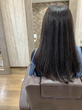 エウレカ(EUREKA) ヘルシーレイヤー☆黒髪アッシュカラー