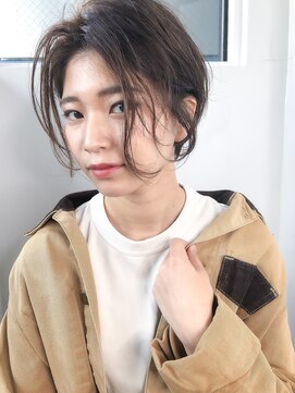 アコロン(acoron) 小顔ナチュラル×オリーブカラー×ハイライトカラー×イルミナ