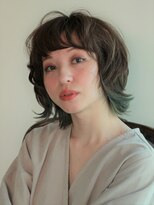 グラス(grass)&nbsp;カジュアルマッシュウルフ　デザインカラー