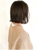 ☆ブリーチなしグレージュ×大人かわいい外ハネボブ20代30代40代