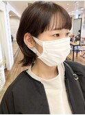 #耳かけショートウルフ#ワイドバング　お気に入りはこちらです→