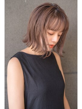 アンアミ オモテサンドウ(Un ami omotesando) Un ami《増永剛大》柔らか外ハネパーマ、切りっぱなしボブ