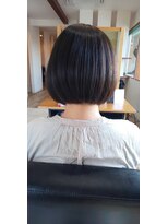 ヘアブロス(hair BROS)&nbsp;前下がりボブ