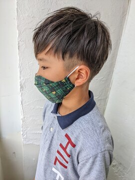 ムーンジェジェ(moon jeje) 夏のアシメツーブロックスタイル★藤原