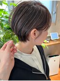 大人ショートヘア/ハイライトカラー/イルミナカラー[国分寺]