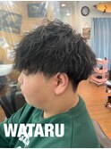 ツイストスパイラル【鎌ケ谷 パーマ ハイライト】