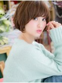 くせ毛風ニュアンスカラー小顔マッシュh2戸田公園20代30代40代