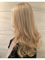 リー 京橋(Lee)&nbsp;【Lee京橋】ミディアム×ホワイトベージュ