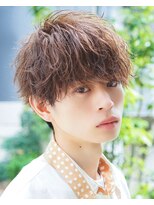 オーシャントーキョー 渋谷神南(OCEAN TOKYO) ツーブロックゆるスパ束感マッシュ