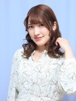 アイルビーヘア(I'll b hair)&nbsp;【下北沢＊I'll b hair＊】前髪と顔周りが可愛いミディアムヘア