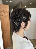 カールヘアアレンジ