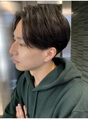 韓国ヘア センターパート 韓国ヘア マッシュ
