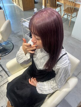 メグリ(meguri) ピンクラベージュ