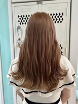 マティーナ ヘアー 池袋(Matina hair)&nbsp;【ロング×ピンクベージュ】20代30代40代50代