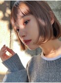 シンプルミニボブ