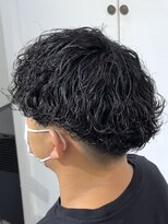 メンズ サロン ドット トウキョウ 町田店(men's salon dot. tokyo)&nbsp;刈り上げマッシュ×波巻きパーマ