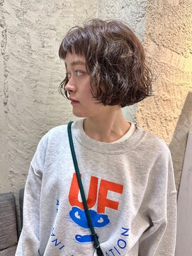 ペネロープ(Penelope) 新宿/ミニボブ/ソフトスパイラル/ウェーブパーマ