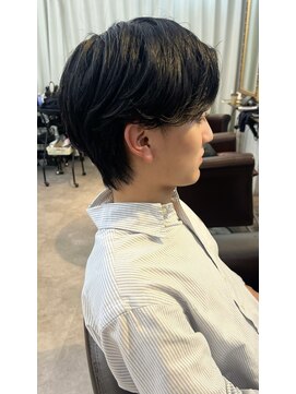 グランドライン(GRAND LINE) センターパートニュアンスパーマ