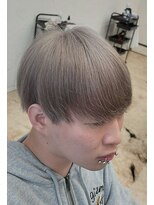 リッシュ 四街道店(Lish)&nbsp;【黒髪からブリーチ２回でホワイトシルバー】