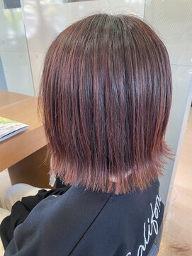 シャンプーボーイ ヒノ(SHAMPOO BOY Hino) ボブ×艶カラー