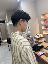 シカ 神戸三宮元町店(Cica)&nbsp;ナチュラル ニュアンスパーマ 刈り上げ 夏 女子ウケ 三宮