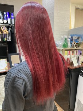 ルナ 大船店(LUNA) ハイトーンレッドカラー