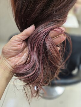 キャパ 秦野(CAPA) 大人の白髪ぼかし ハイライト インナーカラー