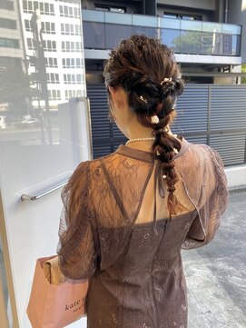 クリアーオブヘアー 池下店(clear OF HAIR) 結婚式お呼ばれヘアセット