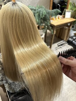 フゥ 銀座(fuu。。。)の写真/パーソナルカラーリストが似合わせカラーをご提案いたします♪ケアカラーや髪質改善でツヤ感溢れる髪質に。