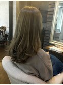 オリーブグレージュ/ミディアムレイヤー