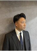 ビジネスシーンに合わせたフェードパーマスタイル！！