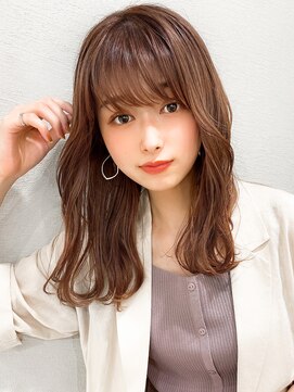 アフロートフクオカ(AFLOAT FUKUOKA) 【福岡初出店☆AFLOAT 福岡】小顔前髪ありくびれレイヤーカット