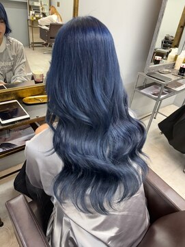 オズ 安積店(OZ) 安積ハイトーンカラーミルクティーベージュケアブリーチカラー