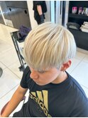 ハイトーンカラー+カット+トリートメント