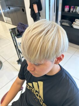 アース 栄店(HAIR&MAKE EARTH) ハイトーンカラー+カット+トリートメント