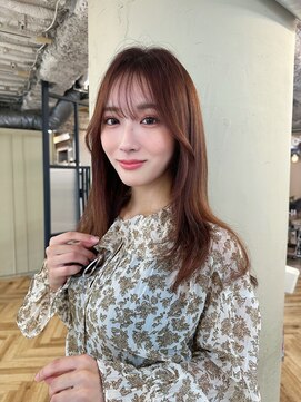 マインバイアフロートギンザ(MYNE by AFLOAT GINZA) 抜け感◎レイヤー／顔まわり／小顔カット【銀座】