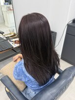 クラン 岡本(Chlan)&nbsp;艶髪ピンクブラウン×ロングレイヤーカット