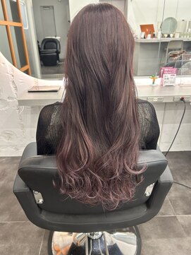 エイト 立川店(EIGHT) ピンクグラデーションカラー