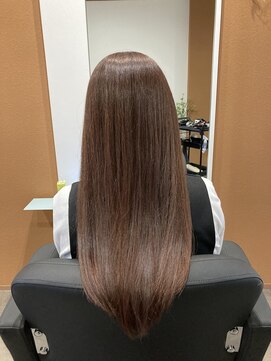 リバティ 登戸(Liberty) ロング×レッドブラウンカラー