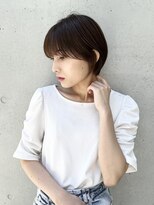 リム(Lim)&nbsp;大宮ショート×ダークグレージュ[大宮/大宮駅/ショート/パーマ]