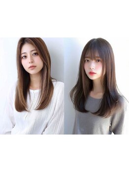 ハイライトブリーチ#所沢#髪質改善縮毛矯正トリートメント#白髪ぼかし#ヘッドスパ#ダブルカラーボブ#韓国