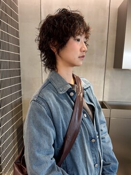 パーマ/ウルフ/ショート【向ヶ丘遊園/登戸/中村卓也】