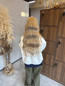ブランカヘアー 西尾(BLANCA HAIR) ミルクティーベージュ