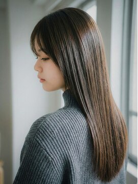 グレージュ髪質改善／白髪改善／白髪ぼかし／脱白髪染め