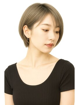 ☆お客様スタイル☆【艶カラーショート／二俣川／二俣川駅】