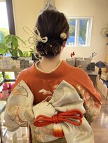 リミットヘアー 大在店(Remit hair)&nbsp;〈山本〉振袖セット　成人の日にもオススメ